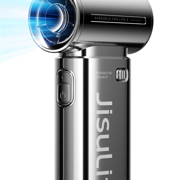 Silver Handheld Fan - Picture 3 of 6